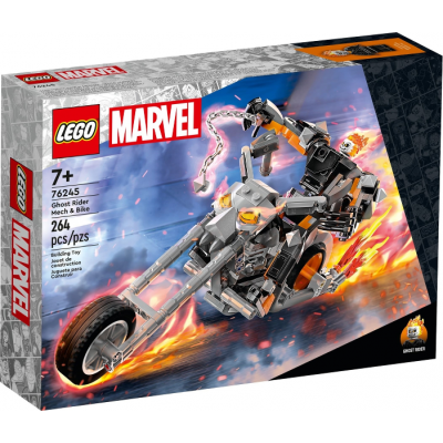 LEGO SUPER HEROES Le robot et la moto de Ghost Rider 2023